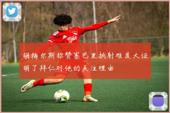 胡梅尔斯称赞塞巴里挑射难度大证明了拜仁对他的关注理由